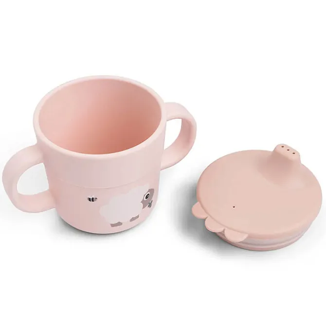 Done by Deer Tasse d'Apprentissage Foodie Tiny Farm Rose - 215 ml