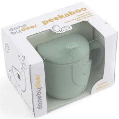 Done by Deer Tasse d'Apprentissage Peekaboo Elphee Vert - 120 ml