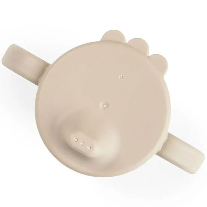 Done by Deer Tasse d'Apprentissage Hermétique Foodie Celebration Sable - 260 ml