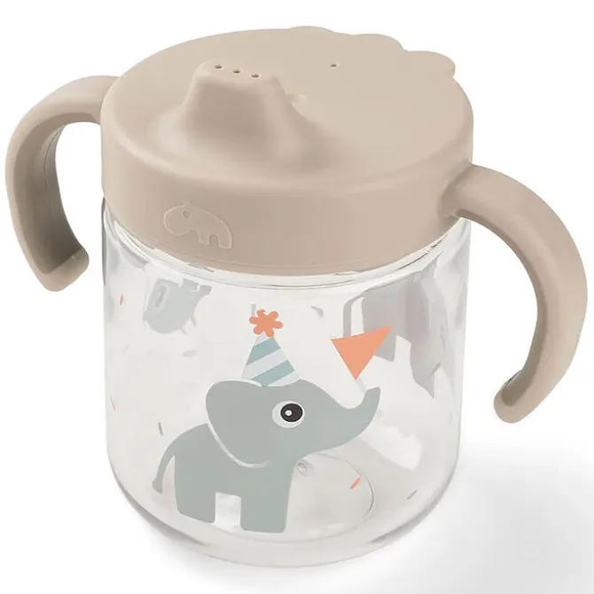 Done by Deer Tasse d'Apprentissage Hermétique Foodie Celebration Sable - 260 ml