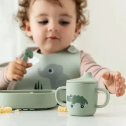 Done by Deer Tasse d'Apprentissage Playground Vert - 120 ml