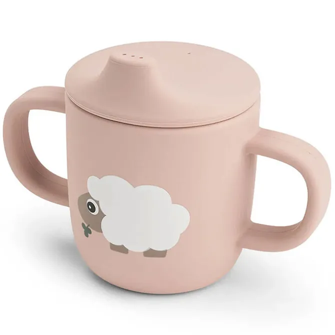 Done by Deer Tasse d'Apprentissage Tiny Farm Rose - 120 ml