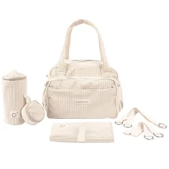 doomoo Sac à Langer Fluffy - Corduroy Sand