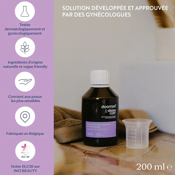 doomoo Solution Nettoyante et Apaisante - 200 ml