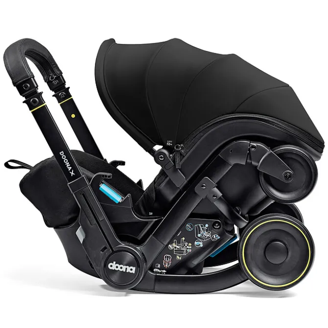 Doona Siège Auto i-Size Groupe 0+ / Poussette Doona X - Nitro Black