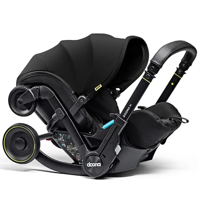 Doona Siège Auto i-Size Groupe 0+ / Poussette Doona X - Nitro Black