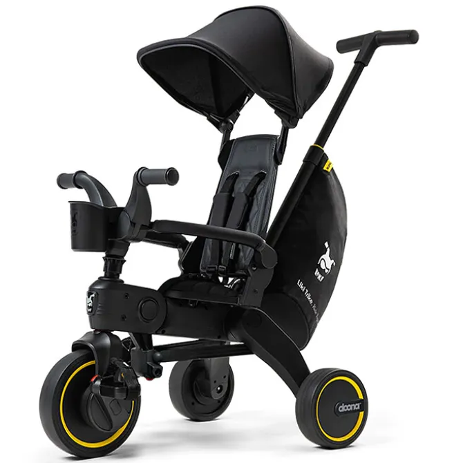 Doona Tricycle Evolutif Liki Trike Edition Spéciale - Midnight Black