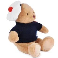 Doudou et Compagnie Peluche Ours Marin avec Pull Marine