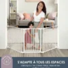 Dreambaby Barrière de Sécurité Adapta - Noir