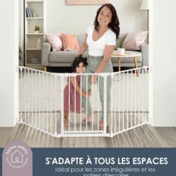 Dreambaby Barrière de Sécurité Adapta - Noir
