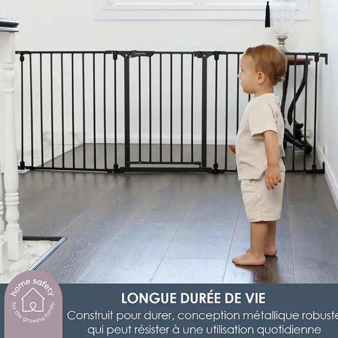Dreambaby Barrière de Sécurité Adapta - Noir