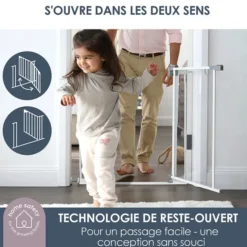 Dreambaby Barrière de Sécurité Adapta - Blanc