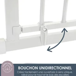 Dreambaby Barrière de Sécurité Adapta - Blanc