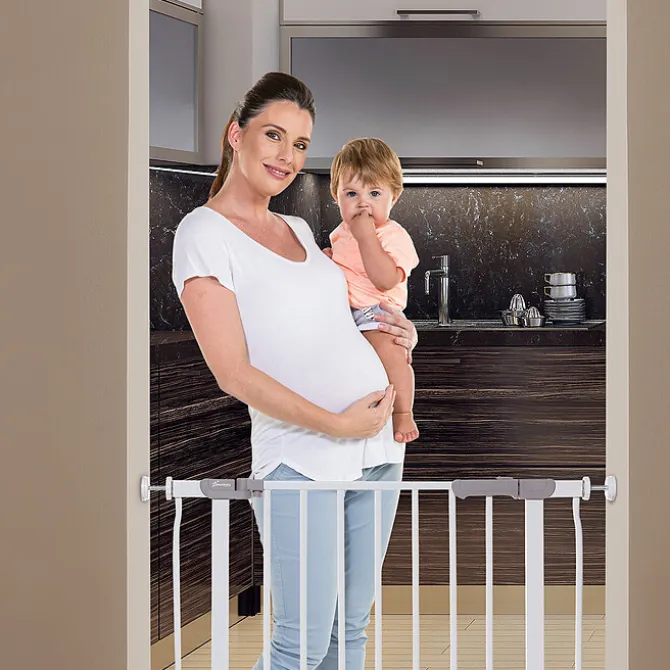 Dreambaby Barrière de Sécurité Ava - Blanc