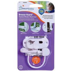 Dreambaby Entrebâilleur de Fenêtre Breezz-Safe Breezz-Guard Keyless
