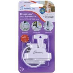 Dreambaby Entrebâilleur de Fenêtre Breezz-Safe Breezz-Guard Key