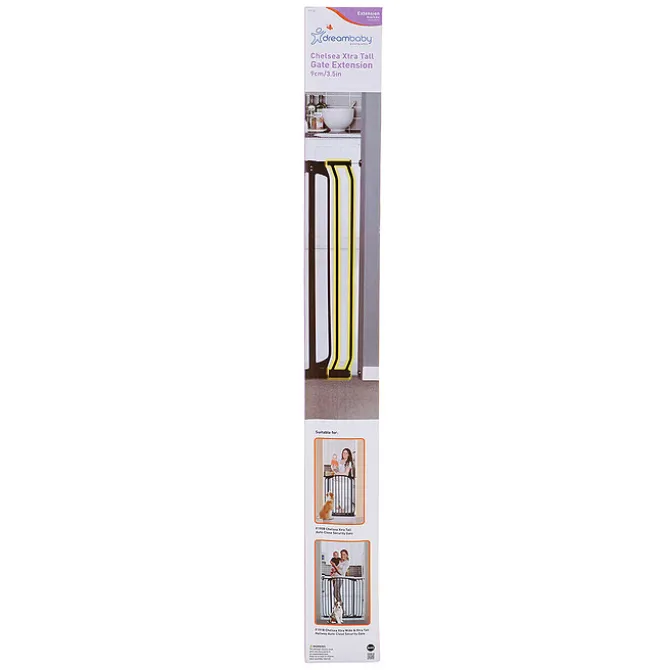 Dreambaby Extension Chelsea Xtra-Tall 9 cm - Noir