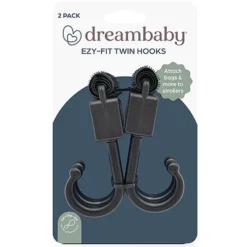 Dreambaby Lot de 2 Mousquetons Doubles pour Poussette