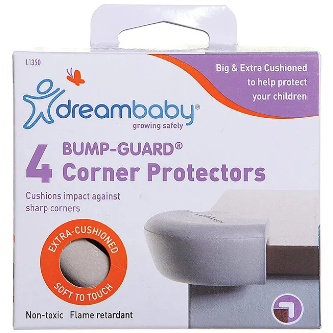 Dreambaby Lot de 4 Protections d'Angles Bump Guard - Gris
