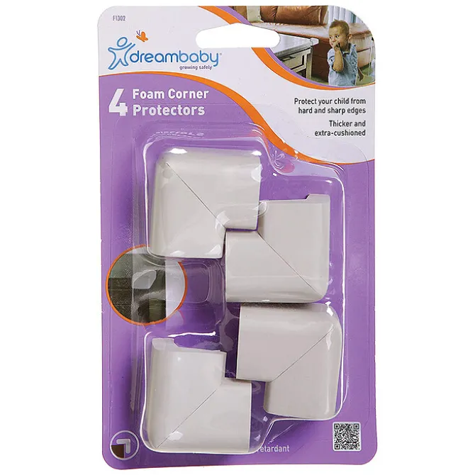 Dreambaby Lot de 4 Protections d'Angles - Gris
