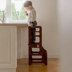 Duck Woodworks Tour de Cuisine Pliable en Bouleau - Miel