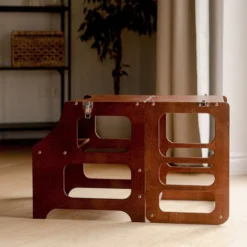 Duck Woodworks Tour de Cuisine Pliable en Bouleau - Miel