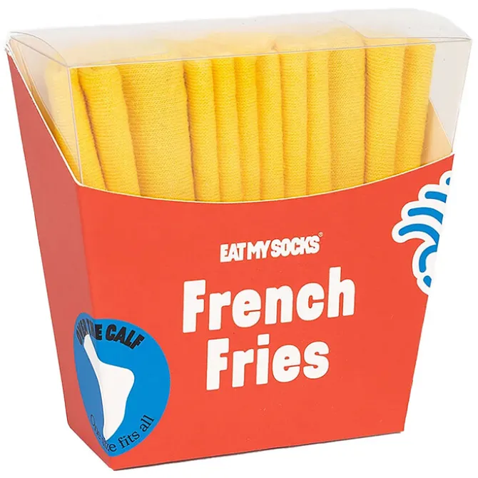EAT MY SOCKS Chaussettes Adulte Frites - 36/45