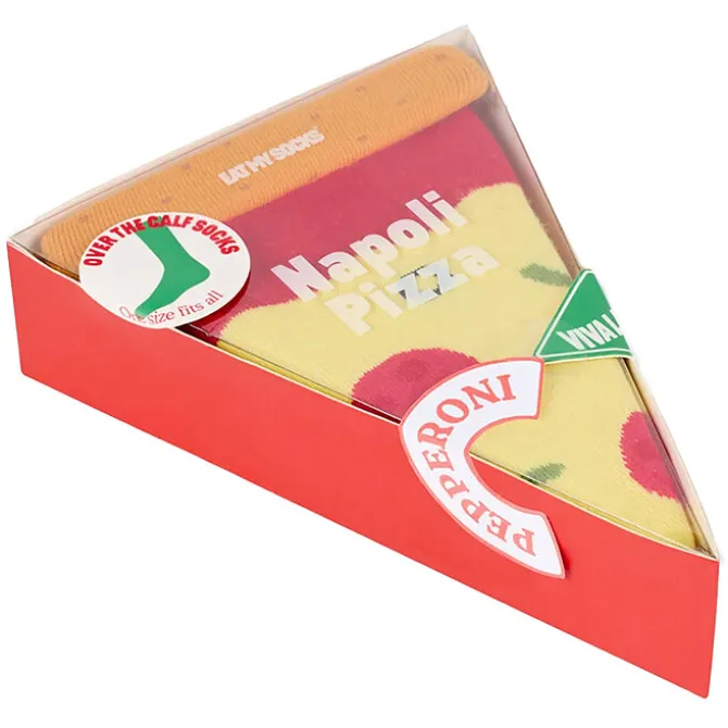 EAT MY SOCKS Chaussettes Adulte Pizza Napoli - 36/45
