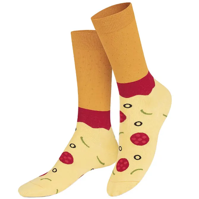 EAT MY SOCKS Chaussettes Adulte Pizza Napoli - 36/45