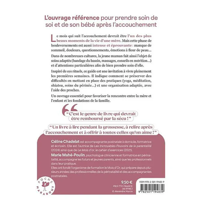Editions Marabout Le Mois d'Or