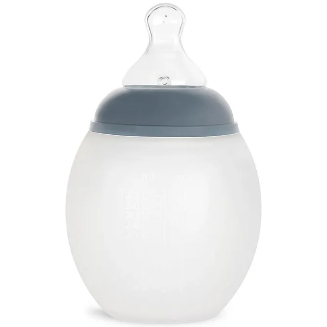 Elhée Biberon BibRond Blue Grey - 330 ml