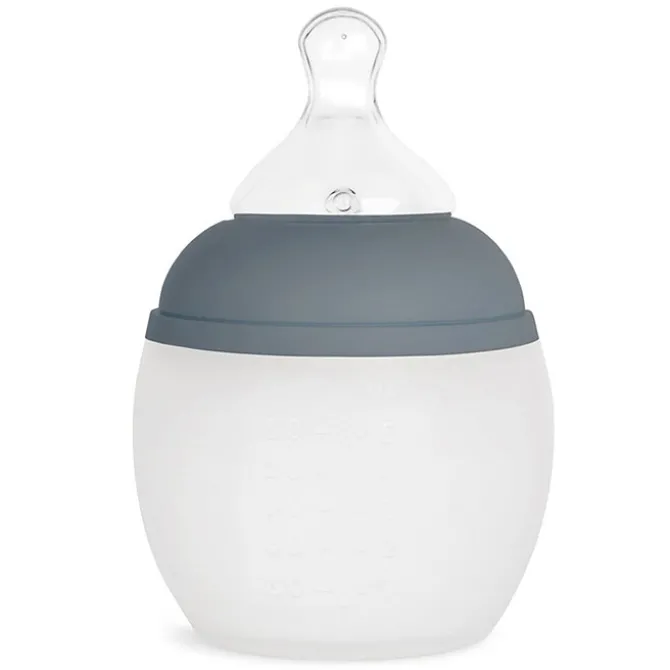 Elhée Biberon BibRond Blue Grey - 150 ml