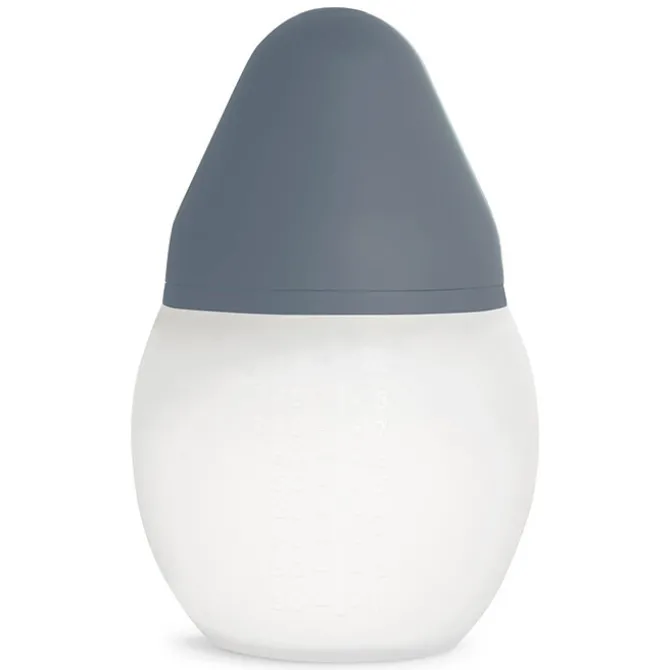 Elhée Biberon BibRond Blue Grey - 240 ml