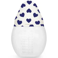 Elhée Biberon BibRond Full of Love Blue - 240 ml