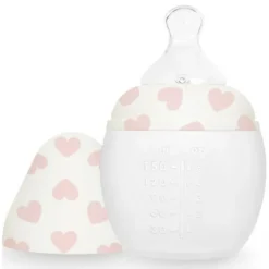 Elhée Biberon BibRond Full of Love Pink - 150 ml