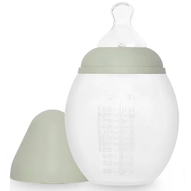 Elhée Biberon BibRond Sage - 330 ml