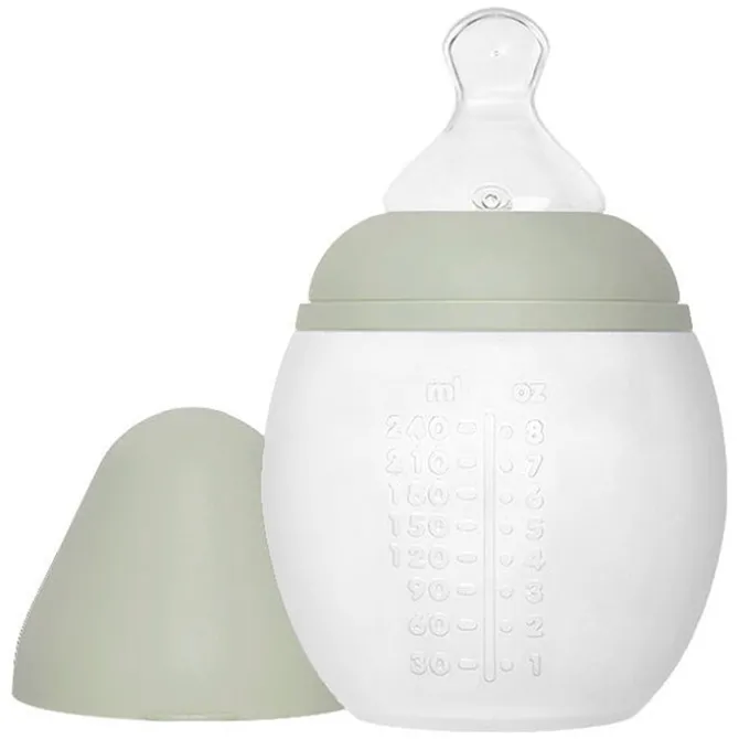 Elhée Biberon BibRond Sage - 240 ml