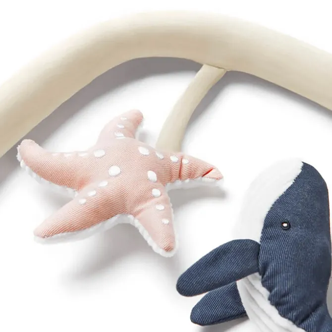 Ergobaby Arche + Jouets pour Transat Evolve Ocean Wonders - Crème