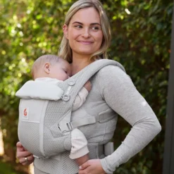 Ergobaby Porte-bébé Adapt SoftFlex Mesh - Gris Perle