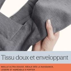 Ergobaby Porte-Bébé Embrace Soft Knit - Gris Clair