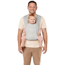 Ergobaby Porte-Bébé Embrace Soft Knit - Gris Clair