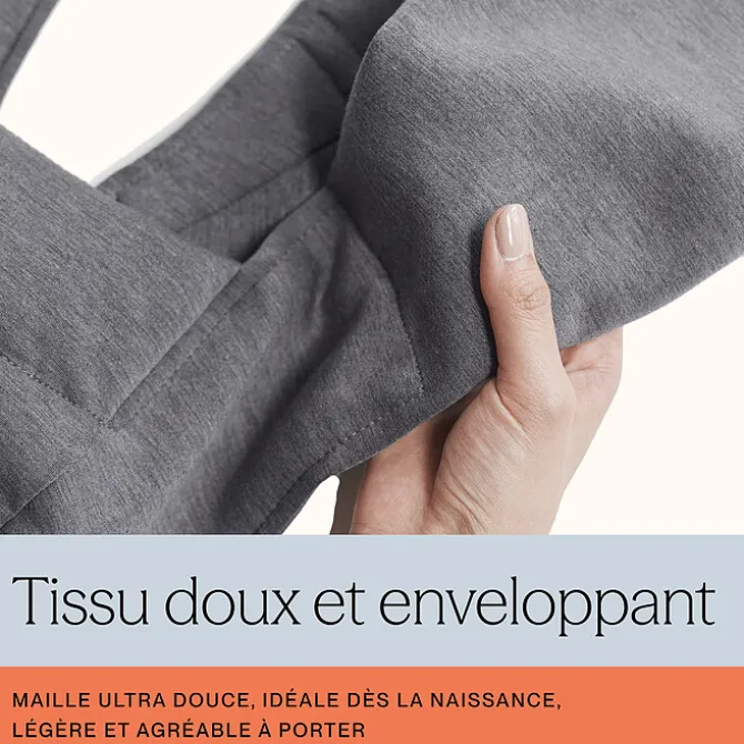 Ergobaby Porte-Bébé Embrace Soft Knit - Gris