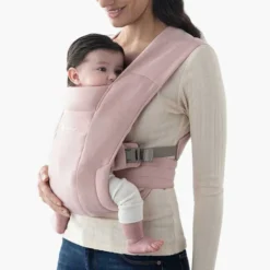 Ergobaby Porte-Bébé Embrace Soft Knit - Rose Pale