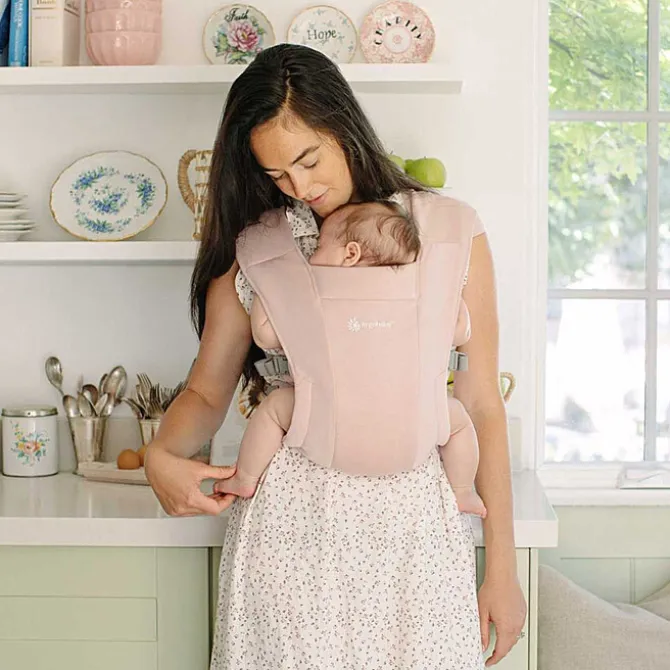 Ergobaby Porte-Bébé Embrace Soft Knit - Rose Pale