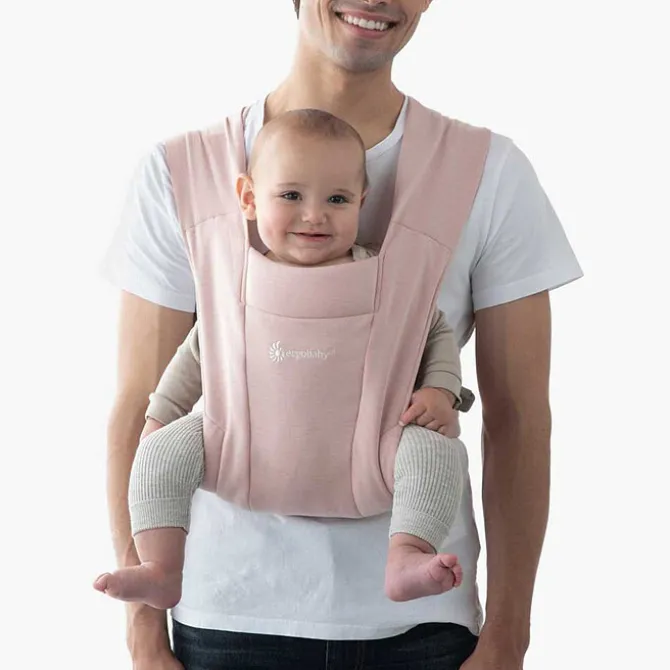Ergobaby Porte-Bébé Embrace Soft Knit - Rose Pale