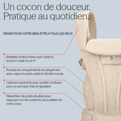 Ergobaby Porte-bébe Omni Deluxe Mesh - Bleu Nuit