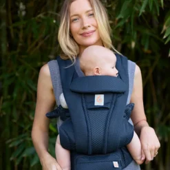 Ergobaby Porte-bébe Omni Deluxe Mesh - Bleu Nuit