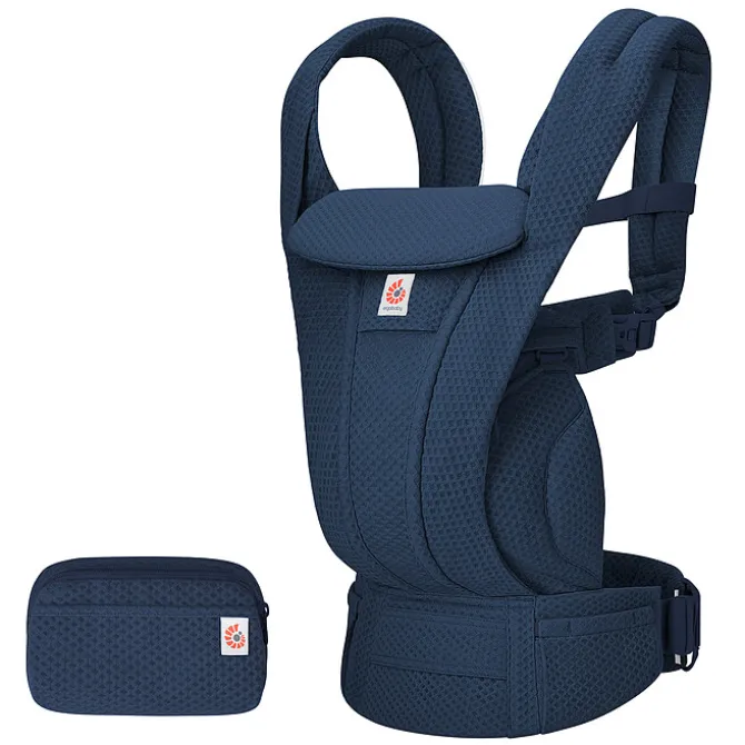 Ergobaby Porte-bébe Omni Deluxe Mesh - Bleu Nuit