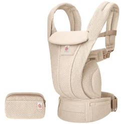 Ergobaby Porte-bébe Omni Deluxe Mesh - Naturel