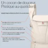 Ergobaby Porte-bébe Omni Deluxe Coton - Bleu Ciel